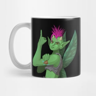 Peanut the Pink Punk Pixie Mug